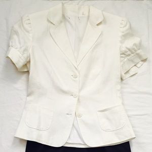 Elie Tahari White Shirt or Jacket